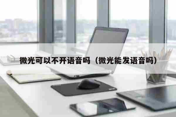 微光可以不开语音吗（微光能发语音吗） 科普