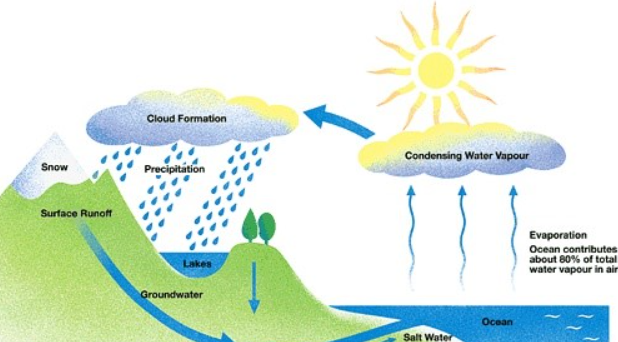 水是如何变成循环水的