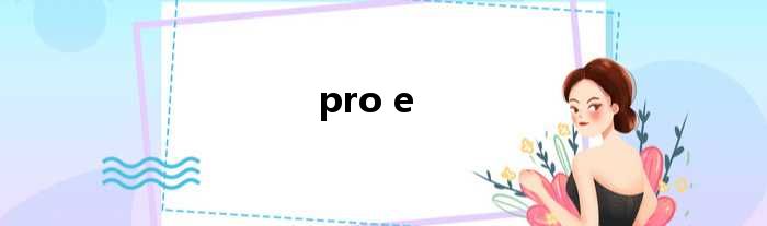 pro e
