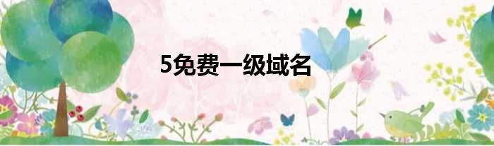 5免费一级域名